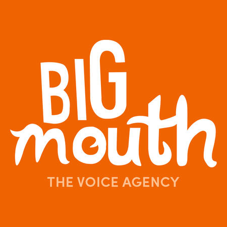 Represented by BigMouth Voice Agency